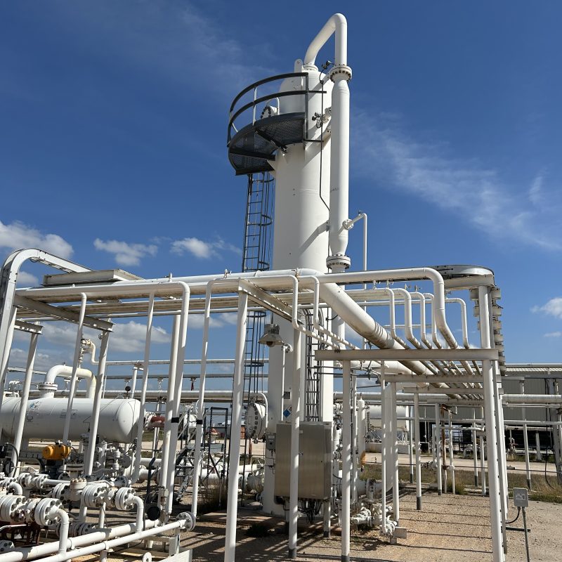 T832 – Packed Amine Contactor Tower